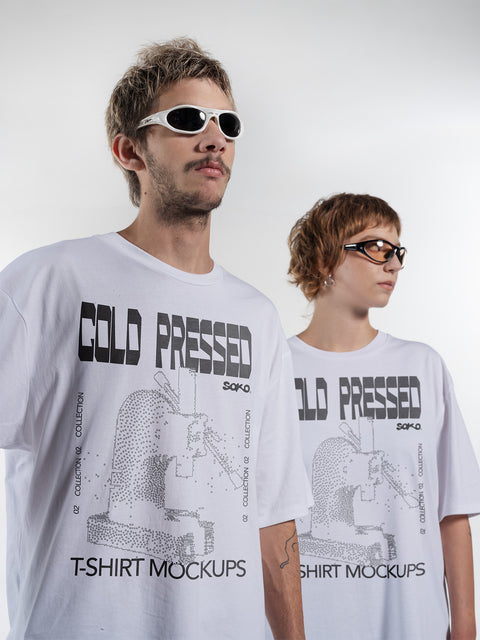 Cold Pressed 10 T-shirt Mockup