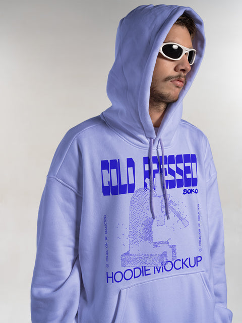 Cold Pressed 13 Hoodie Mockup
