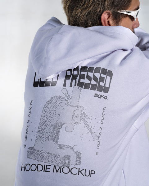 Cold Pressed 15 Hoodie Mockup
