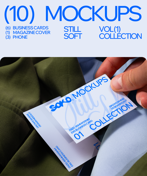 Entire Collection - Still Soft (10 Mockups)