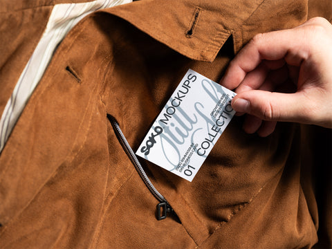 Still Soft 01 Business Card Mockup