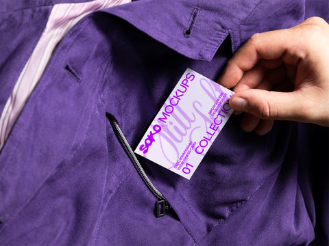 Still Soft 01 Business Card Mockup