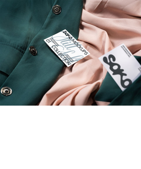 Still Soft 05 Business Card Mockup