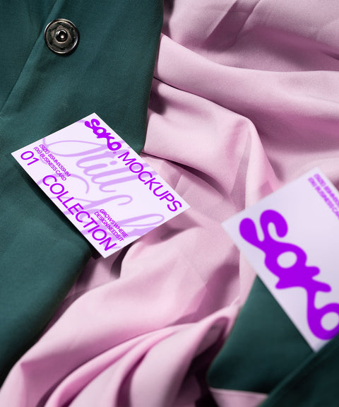 Still Soft 05 Business Card Mockup