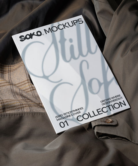 Still Soft 10 Magazine Cover Mockup