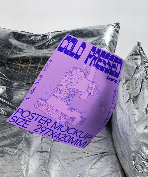 Cold Pressed 03 Poster Mockup